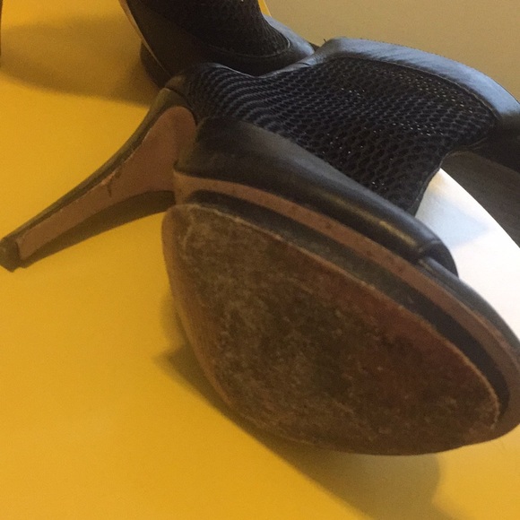 BCBG leather and mesh bootie - Picture 3 of 3